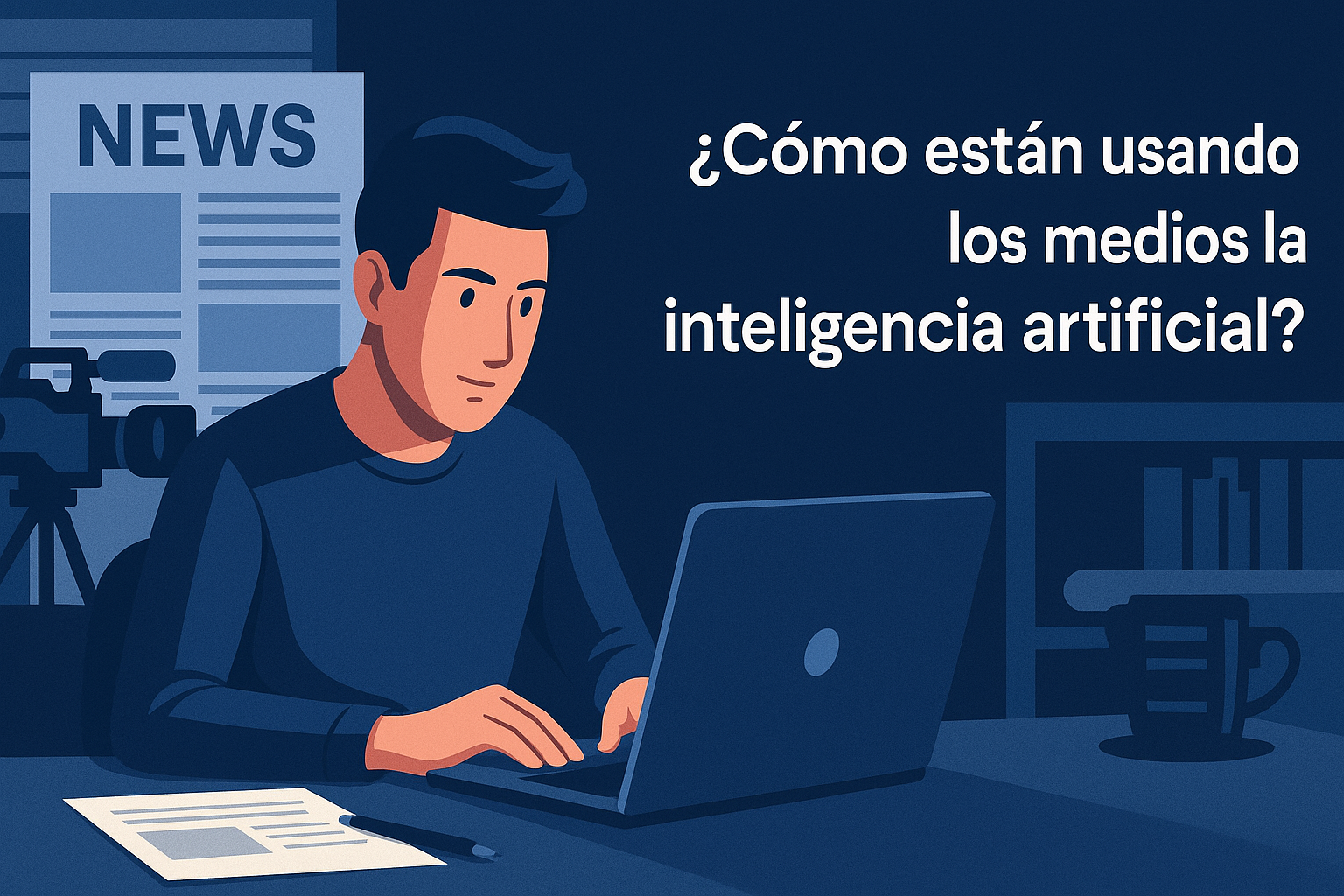 Cómo los medios están aprovechando la inteligencia artificial para transformarse